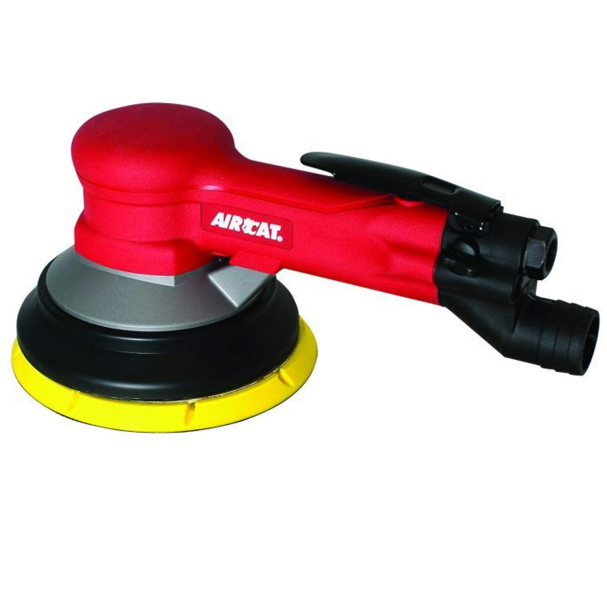 AirCat, CEN VAC GEARED PLANETARY SAND, Max. Speed 11000 OPM, Pad Diameter 6 in, Air Inlet Size 1/4 in, Model# 6700-6GCV